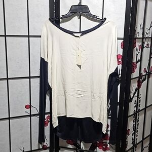 Charli London Silk Blouse Size 8 NWT